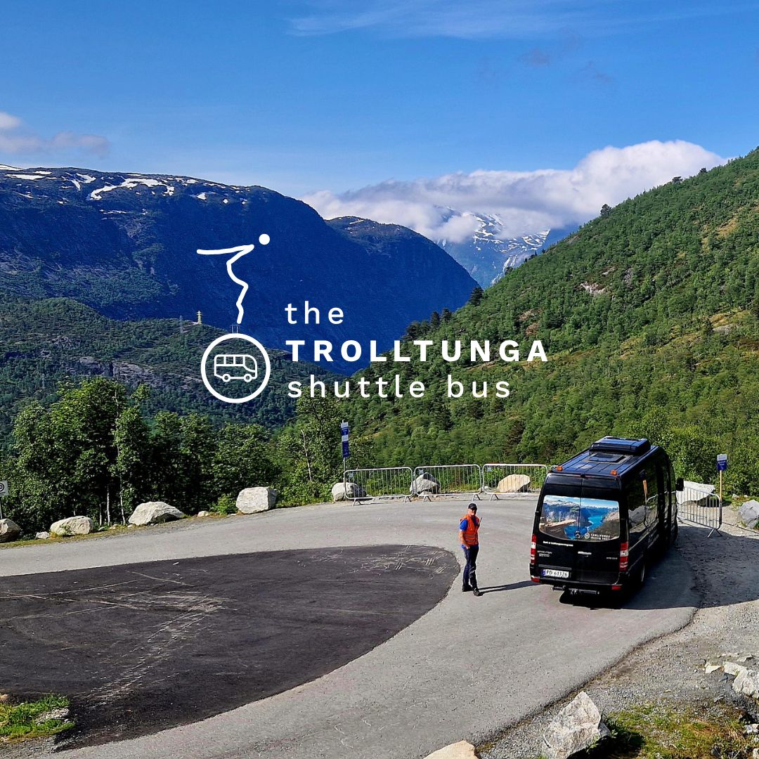 Trolltunga shuttle bus booking, upper starting point, 20 km return hike