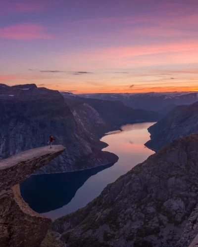 Trolltunga sunset hike